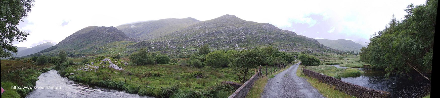 View from bottom of Black Valley, Co. Kerry.
